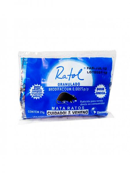 RATOL GRAN. DOMESTICO (40X25G) 1KG