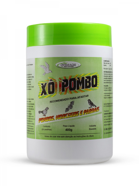 REPELENTE PASTILHAS XO POMBO 400GR