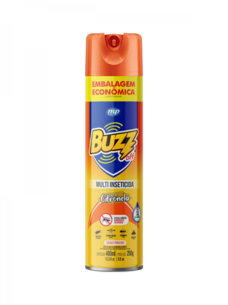 MULTI INSETICIDA BUZZ OFF CITRONELA 400ML