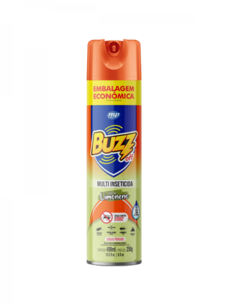 MULTI INSETICIDA BUZZ OFF LIMONENO 400ML