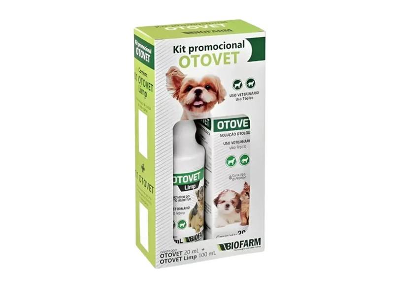 OTOVET 20ML + OTOVET LIMP 100ML (KIT)