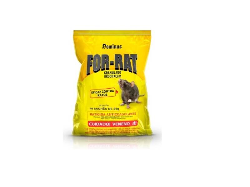 FOR RAT GRANULADO(40X25 GR) 1KG