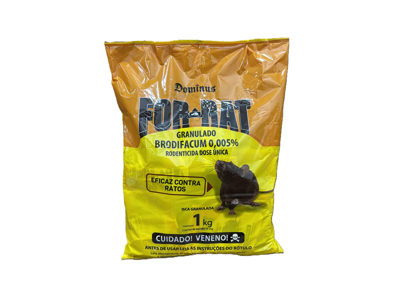 FOR RAT GRANULADO(40X25 GR) 1KG