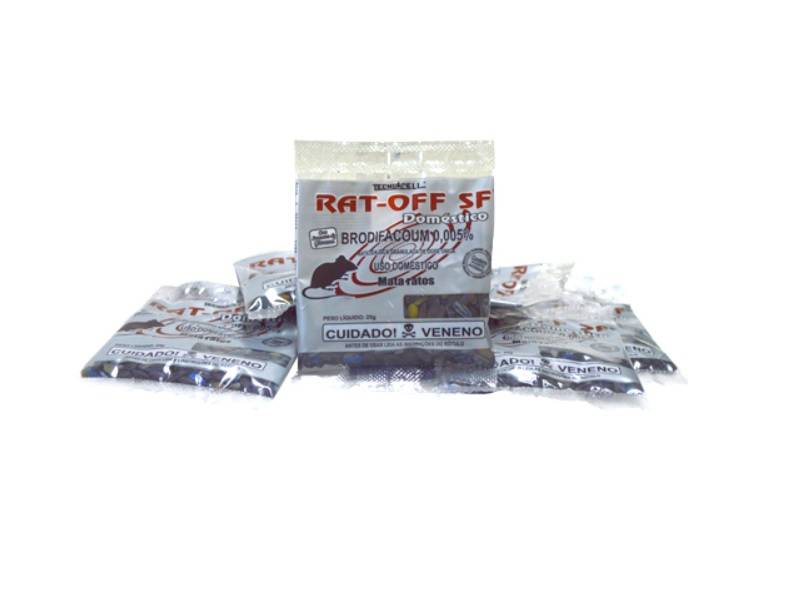 RAT OFF SF DOMESTICO CARTELA(20X25GR)