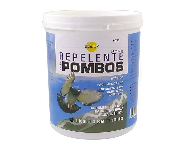 REPELENTE P/ POMBOS E MORCEGOS 1KG