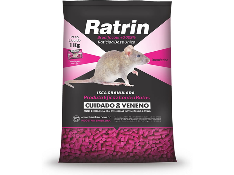 RATRIN GRANULADO (40X25G) 1KG