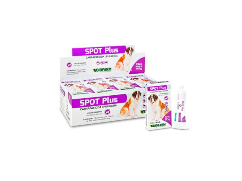 SPOT PLUS 9ML(ACIMA DE 40KG)