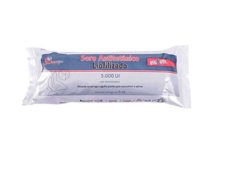 SORO ANTITETANICO LIOFILIZADO 5ML