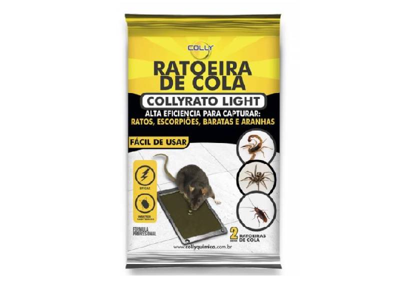 ARMADILHA ADESIVA COLLY RATO LIGHT(2UND)