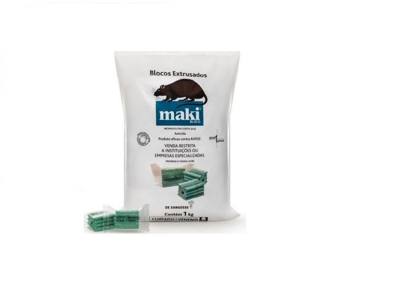 MAKI BLOCO EXTRUSADO 20GR(1KG)