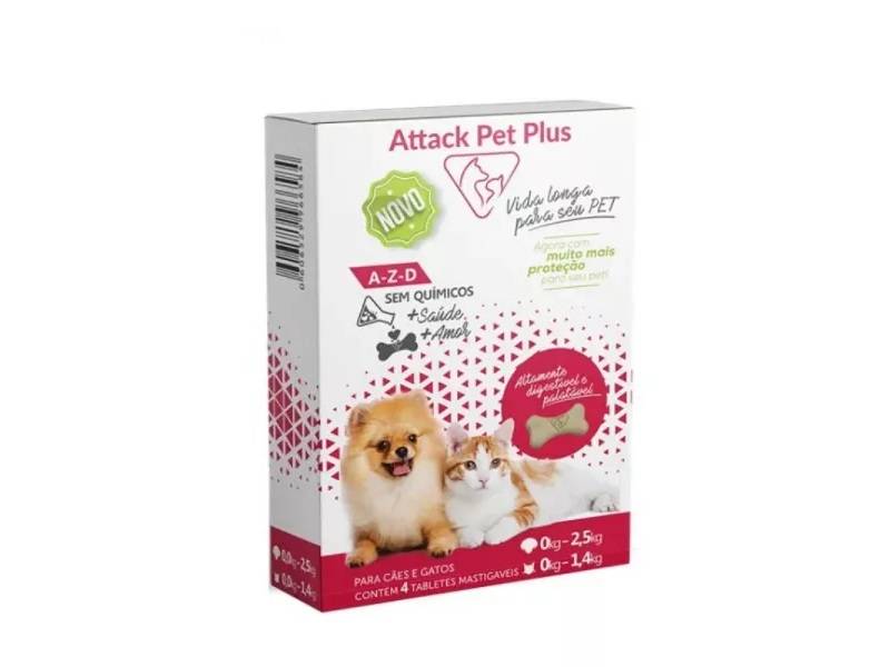 ATTACK PET PLUS 0 A 2,5 KG