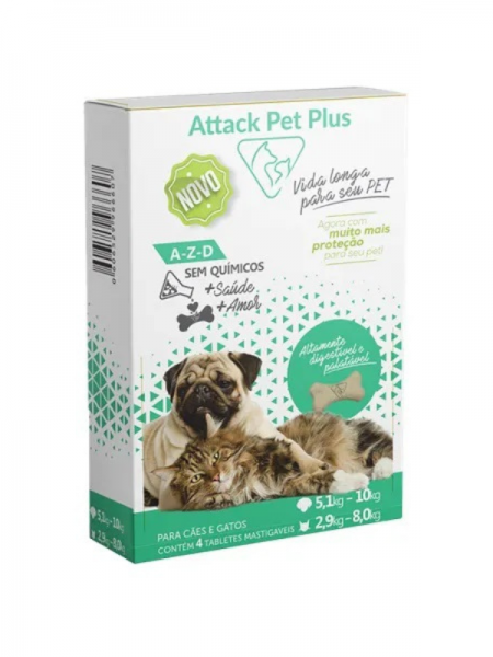 ATTACK PET PLUS 5,1 A 10 KG