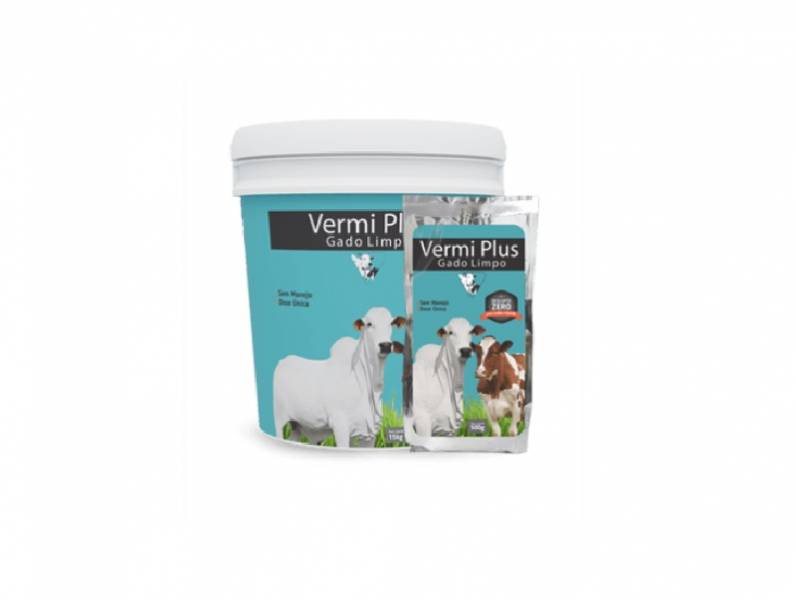 VERMI PLUS GADO LIMPO 500 GR