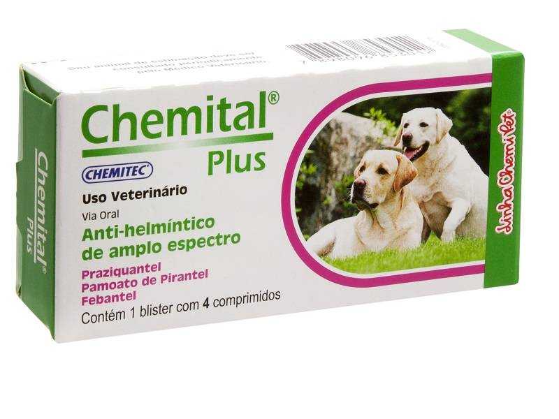 CHEMITAL PLUS 4 COMPRIMIDOS