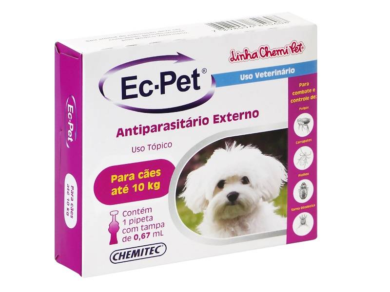 EC PET 0,67ML( ATÉ 10KG)