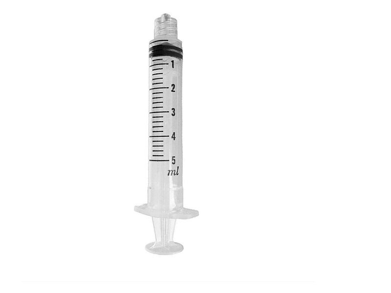 SERINGA 5ML S/AG LUER LOCK