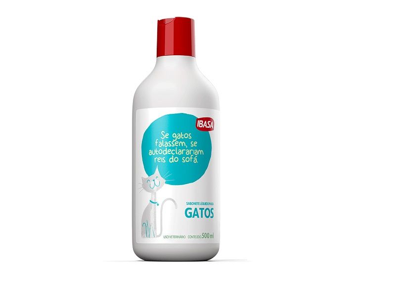 SABONETE LIQUIDO GATOS 500ML - IBASA