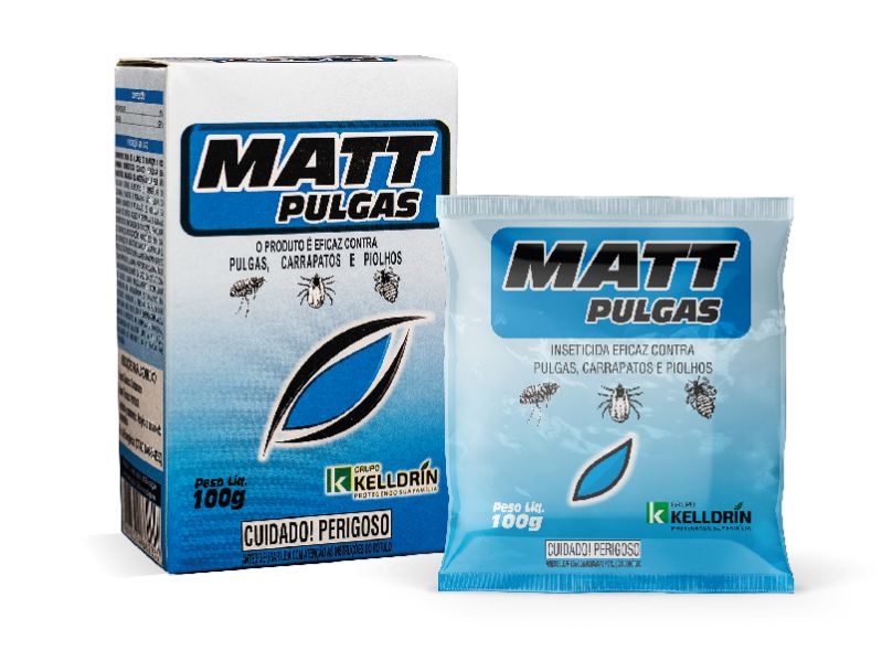 MATT PULGAS SACHÊ 100GR