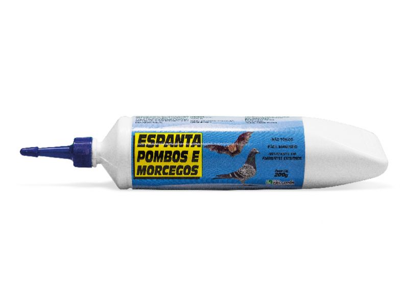 REPELENTE ESPANTA POMBO E MORCEGO BISNAGA 200GR