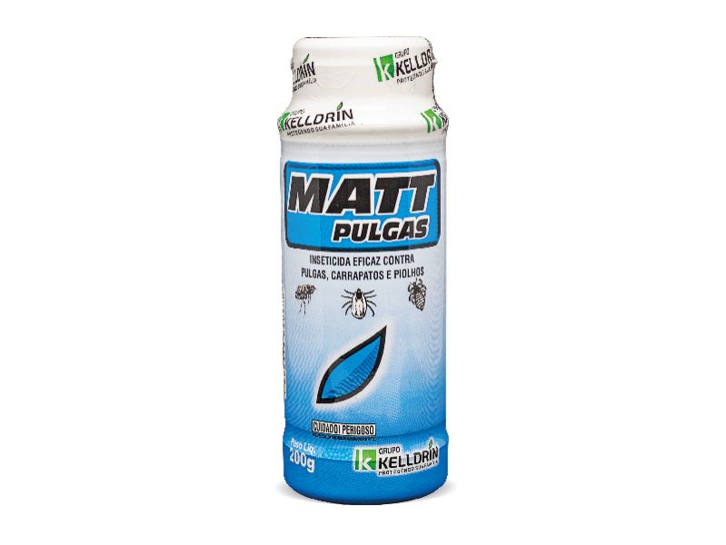 MATT PULGAS TALQUEIRA 200GR