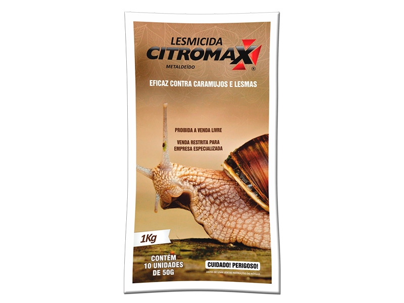 LESMICIDA CITROMAX RESISTENTE UMIDADE PCT 1KG